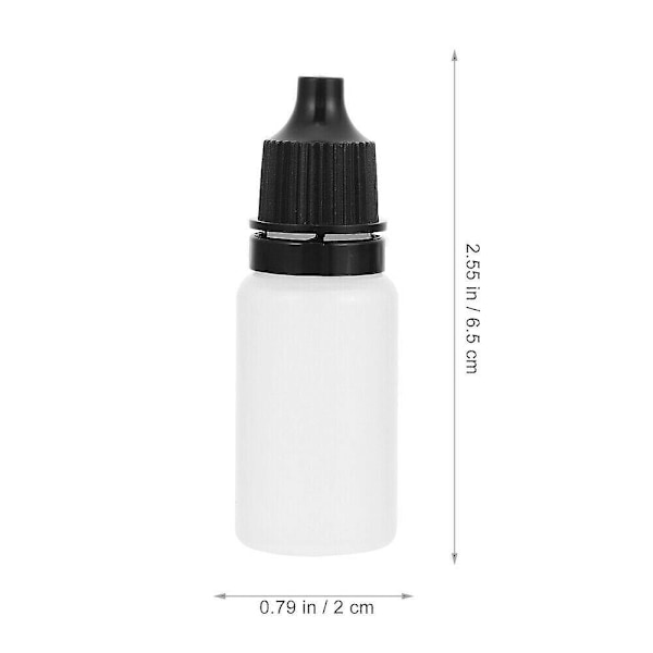 20 kpl 10 ml Luotettavia Tippapullosettiä Pieniä Tippapulloja Kotiin