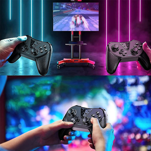 Trådløs Switch til Switch/Switch Lite/, Switch Fjernbetjening Gamepad med Joystick /programmerbar