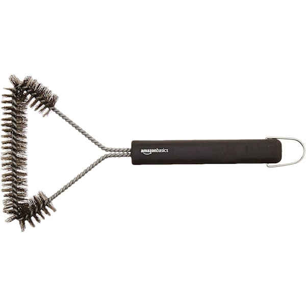 30,5 cm triangulär grillrengöringsborste, svart