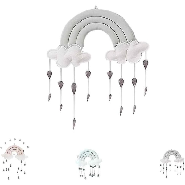 Lastenhuoneen sisustus Pilvet Sadepisarat Riippuvat koristeet Baby Shower Baby syntymäpäivät