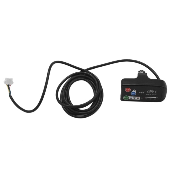 Elektrisk cykeldisplay 24v 36v 48v elektrisk cykel smart kontrollpanel LCD-display Led880 vattentät lämplig för KT-kontroller