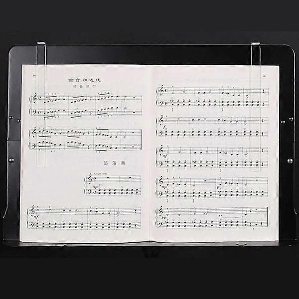 1 par noder klemmer, transportable og lette til keyboard, musiker, klaver