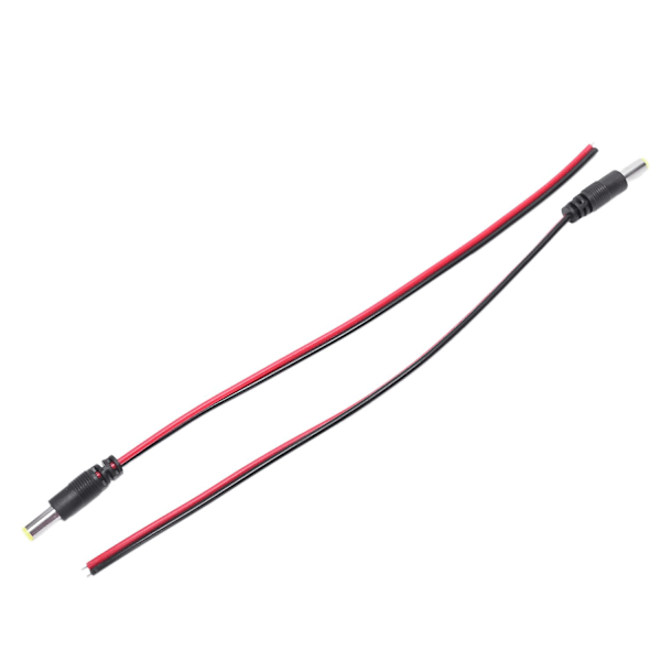 20 st 5,5 x 2,1 mm Han DC-strömstickpropp CCTV-kamera Strömförsörjningskabel