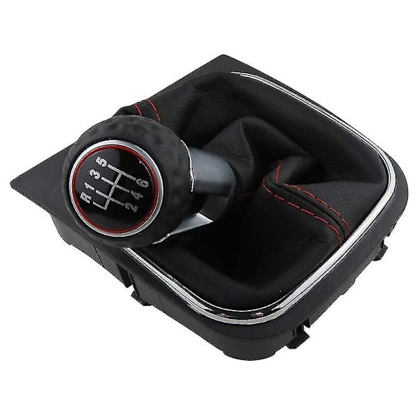 Girskifte-knagg og støvhette-sett for Golf 5 6 Mk5 Mk6 Gtd R32 R20 2004-2013 - 6-trinns girskifte-knagg