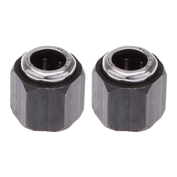 2x Hot R025-12mm Delar Hexmutter Envägslager för 1:10 RC Bil Nitro Motor UK