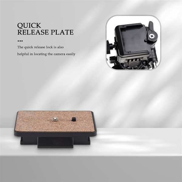 XCSOURCE Ny hurtigutløserplate for Velbon QB-6RL PH-368 PH-268R /288R VCT-870RM DC70