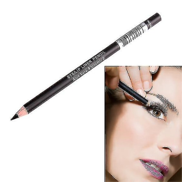 Sajy Waterproof Black Eyeliner Pencil Eye Liner Makeup Tool Kosmeettinen kynä