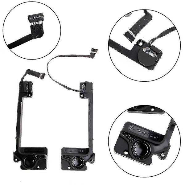 1 pari vasen oikea kaiutinsetti Macbook Pro 13\" Retina A1502 sisäiset kaiuttimet 2013-2015 923-0557 923-00509 Me864 865 866 -gt