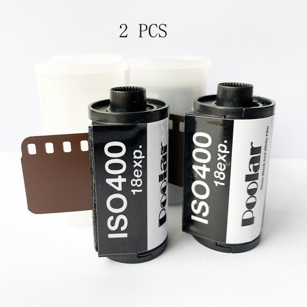 35mm Filmrulle Fotofilm Vintagekamerafilm 12/24 Rullar Svartvit Negativkamerafilm Vattentät