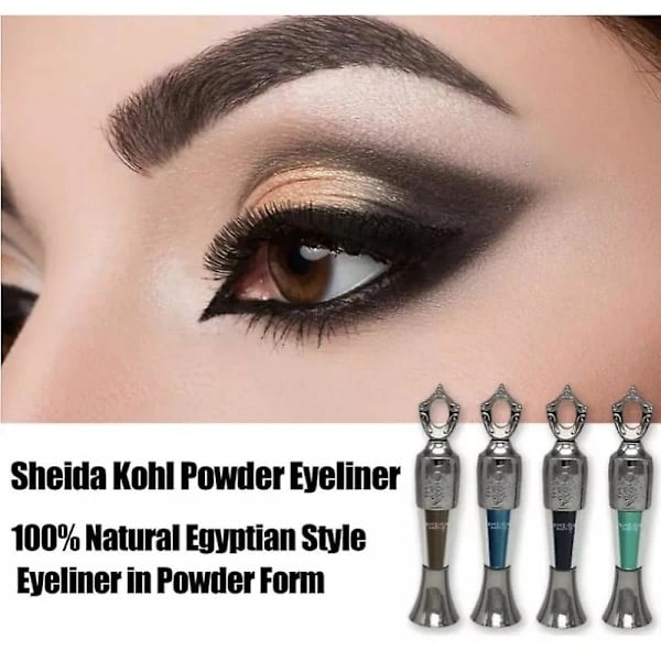 Sheida Kohl Puder Eyeliner, Sheida Kohl Eyeliner, Sheida Kohl Svart Eyeliner