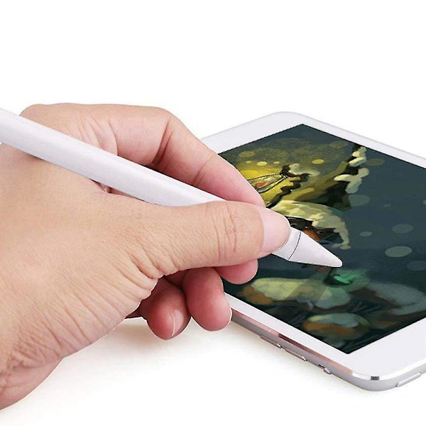 Silikonpenna Apple Pencil Kapacitiv Penna Rita Apple Tablet Touch Handskrift Passiv Universal Penna