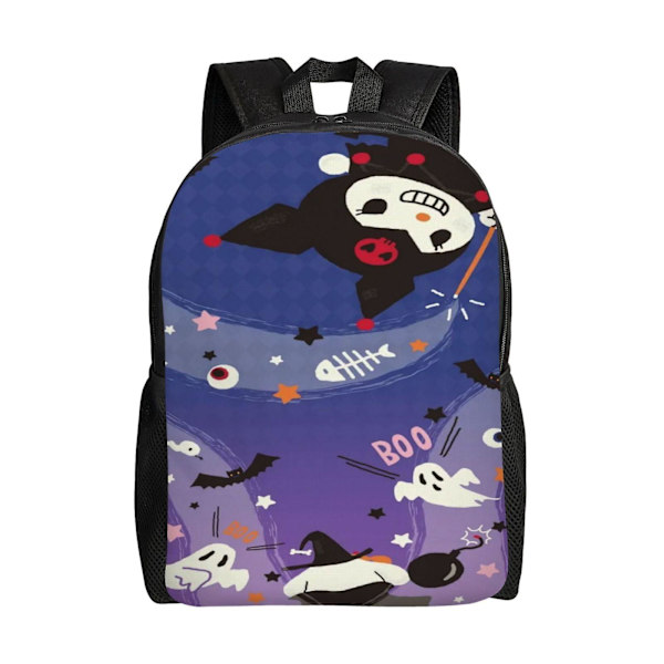 Skolväska Kuromi Ryggsäck Grundskolan Mellanstadiet Bokväska Stor Kapacitet Axelväskor Casual Daypack Laptopväskor För Pojkar FlickordmSJB1188