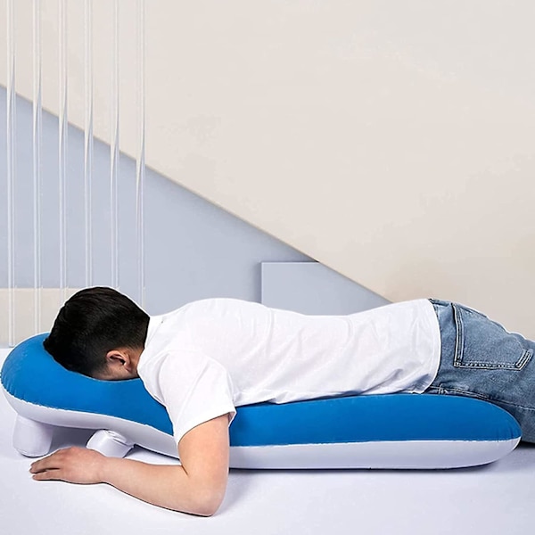 Ansiktsnedålig Kudde för Sömn Efter Ögonoperation - Bekväm Ergonomisk Huvud- och Nackestöd för Patienter med Näthinneavlossning Under Återhämtning