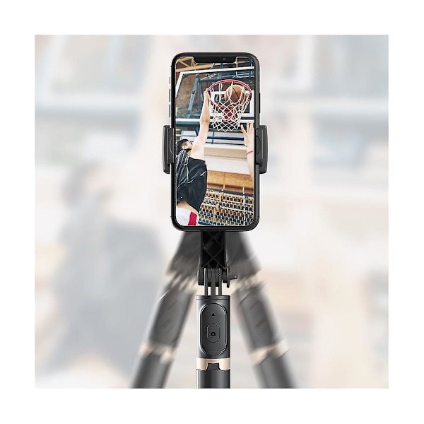 Håndholdt Gimbal Smartphone Bluetooth Håndholdt Stabilisator Med Tripod Selfie Stick Foldbar Gimbal Fo