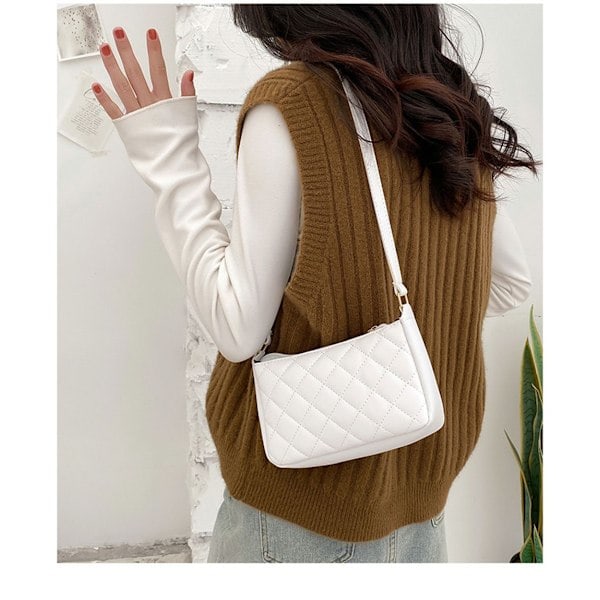 Skuldertaske Crossbody Taske Sort - Perfekt sort