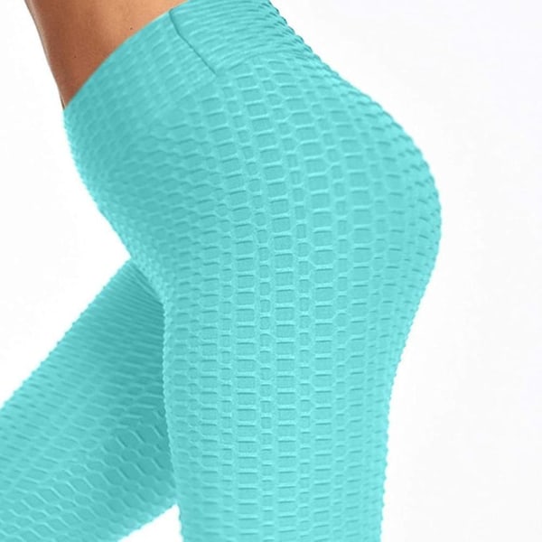 Bran Kvinder Yoga Bukser Boble Hofte Butt Lifting Anti Cellulite Legging Højtalje Træning Mavekontrol Yoga Tights 3X Large
