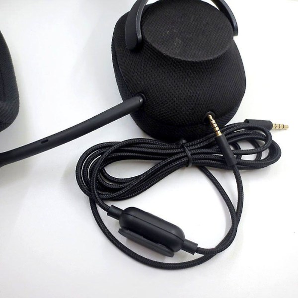 2 m bärbar hörlurskabel Ljudkabel för Logitech Gpro X G233 G433 Hörlurar Headset Accesso