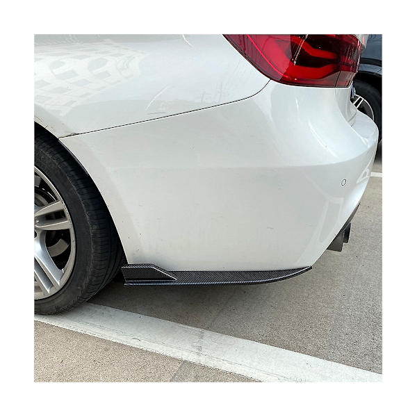 Bakre stötfångarläpp Diffusor Sidosplittrar Karosskit för 3 4-serie F30 F31 Sedan/Touring 2013-2019