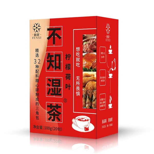 32 smaker levervårdste, hälsobevarande te, fuktborttagande te