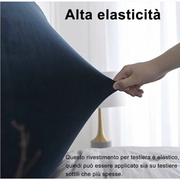 Elastisk sengegavlstrekk for 150 cm sengegavl - for 140-170 cm sengegavl