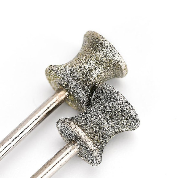 2-pak diamant-sømslibebits til roterende værktøj - passer til Dremel