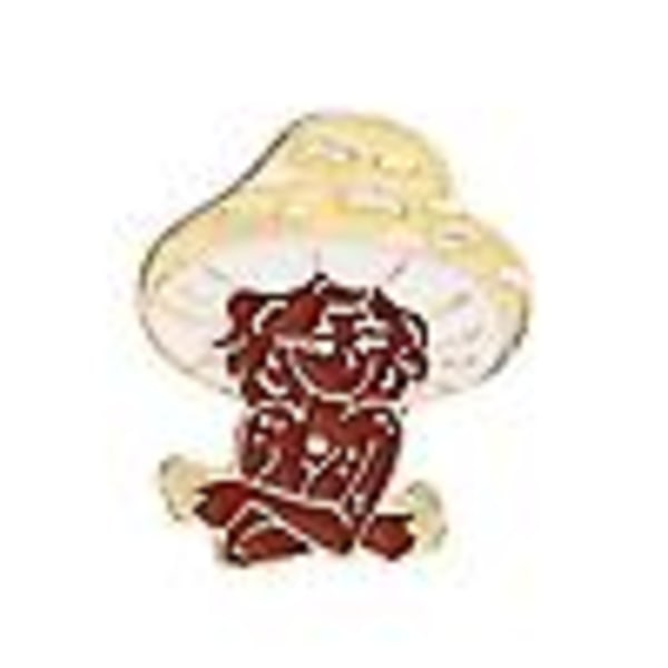 Mushroom Girls Brooch Mushroom Enamel Pin Brooches Mushroom Brooches Cute Brooch