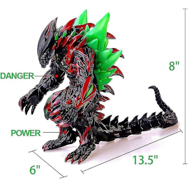 Godzilla King of the Monsters Docka Rörliga Leder Actionfigur