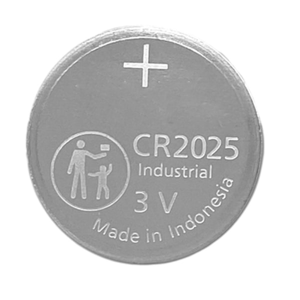 Kraftige Cr2025-knapcellebatterier til bilfjernbetjeninger Pakke med 10 stk