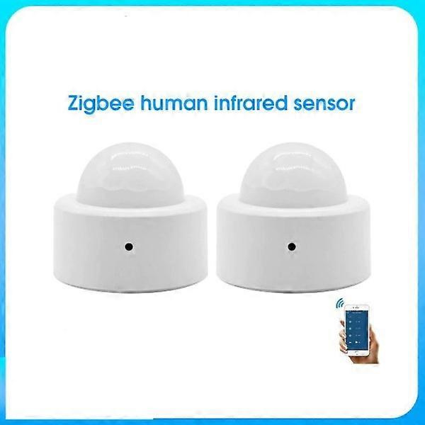 Mini Zigbee PIR Rörelse Smart Sensor Trådlös Kropps Infraröd Detektor