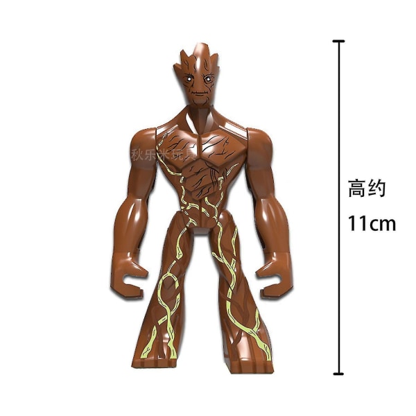 9 stk. Guardians of the Galaxy Minifigurer Byggeklodser Legetøj Børnegaver