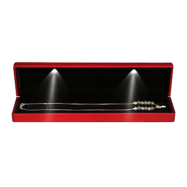 LX-22*5.5*3.5cm lang kjede boks-rød LED lysboks