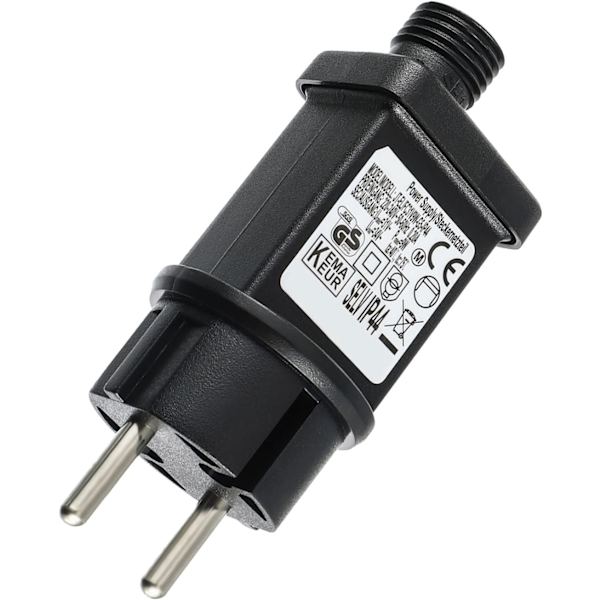 LED-transformator blinkplugg IP44 driveradapter med timer, 8 moduser
