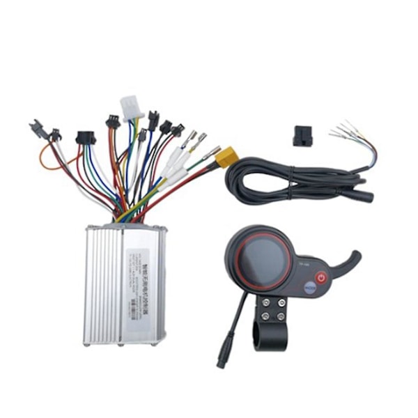 48v/20a 600w El-cykel Scooter Controller Med Gashåndtag LCD Display Hastighed Til Cykel Bldc Motor S