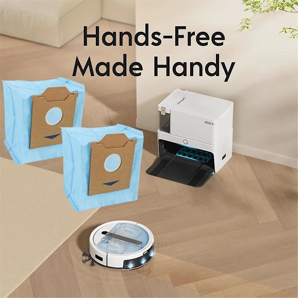 6 st Dammsugarpåsar Ersättning för Cube för Cc Robotdammsugare Reservdelar