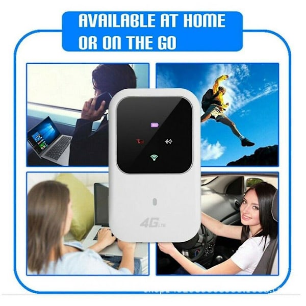 4G/5G Mobiili WiFi-reititin 150 Mbps 4G Wi-Fi-reititin SIM-kortti-hotspot
