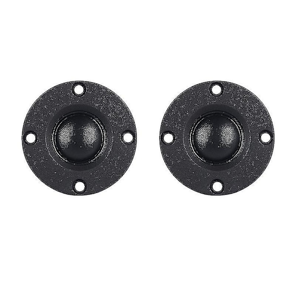 2 stk Diskant Høyttaler 6 Ohm 30w Hifi Myk Dome Silke Film Diskant Høyttaler Neodym Tannet Aluminium