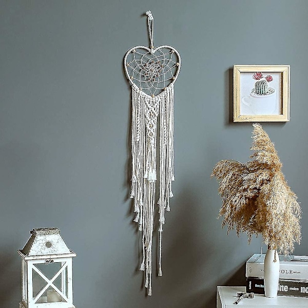 Väggdekoration i Boho-stil, Macrame Drömvävd Väggdekoration Matta