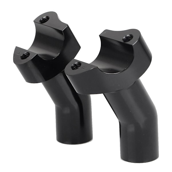Sorte 3,5 tommer høje Pullback Styrehøjder til Softail Touring Pullback Aluminium Straight