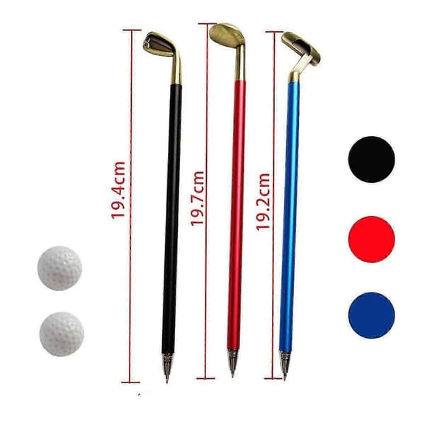 Golf Pen Sæt Mini Desktop Golf Pen Sæt til Mænd Kvinder Voksne Strømpestopper