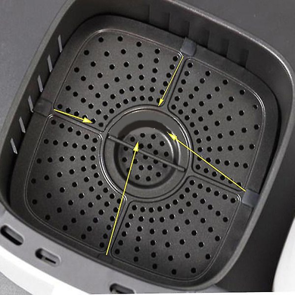 2024 3/5/10 stk Air Fryer Gummi, støtfangere Del For Air Fryer Grill Pan Varmemotstand