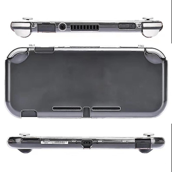 Transparent PC Crystal Shell Skyddande Skal Klar Skyddande Omslag För Nintend Switch Lite Spelkonsol Stöd