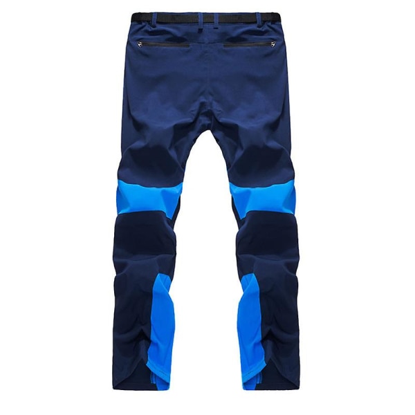 Herr vindtät Vandring Klättring Combat Byxor Navy Lake Blue L