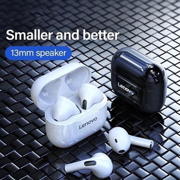 LivePods LP40 Vanntette Bluetooth Hodetelefoner Hvit