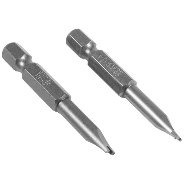 5-pack Säkerhetsbitsats Tamper Proof Skruvmejselborrbitar Skruvmejselbits Hex Magnetiska U-formade