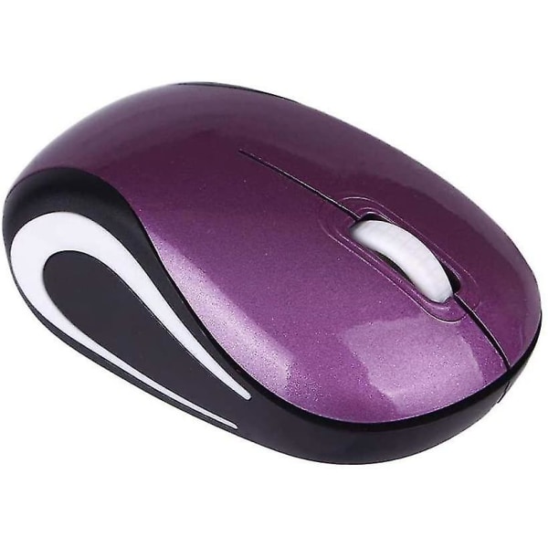 Tietokonehiiri, Kannettava 800/1200dpi USB 3 Keys Optinen 2,4g Mini Wireless Mouse Purple