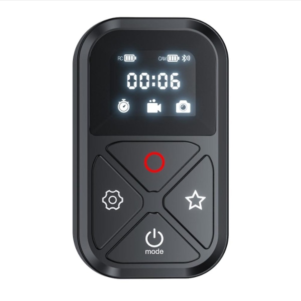 Fjernbetjening til Hero 10 9 8 Max med Stick Mount og håndled Bluetooth-kompatibel Smart Remote til 10