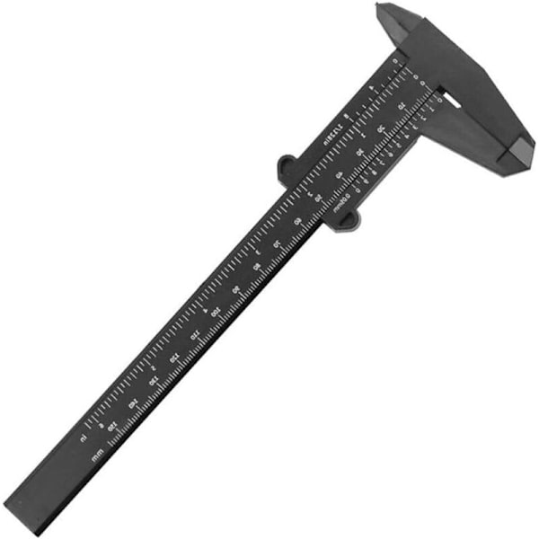 Sæt med 2 studieværktøjer. Skydelære. Plast (150 mm)