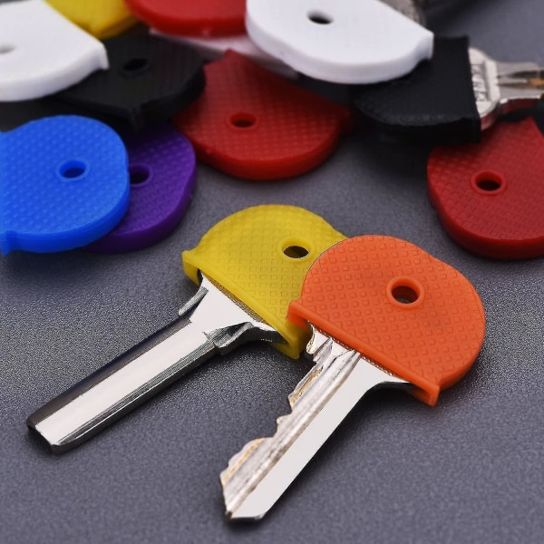 Zk-32 stykker fleksibelt nøglebetræk til nem identifikation af dine nøgler