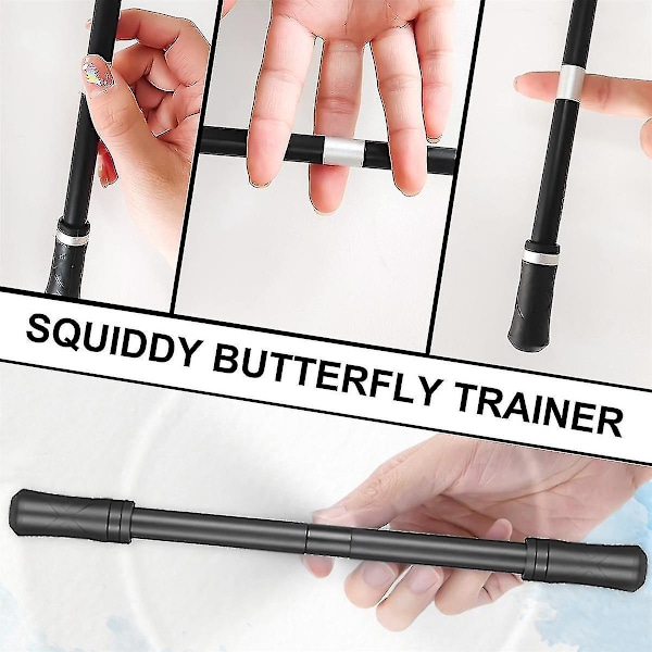 2 st Spinner Pen Finger Pen Spinning Mod Gaming Spinning Spinning Pen Med Viktad Boll Finger Rot