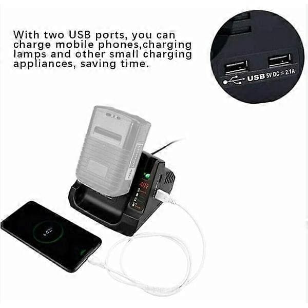 Passer til Black & Decker LCS36 36V/40V batterioplader, lithium